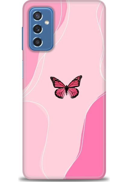 Samsung Galaxy M52 5g Hd Baskılı Kılıf + Seramik Tam Kaplayan Ekran Koruyucu 181