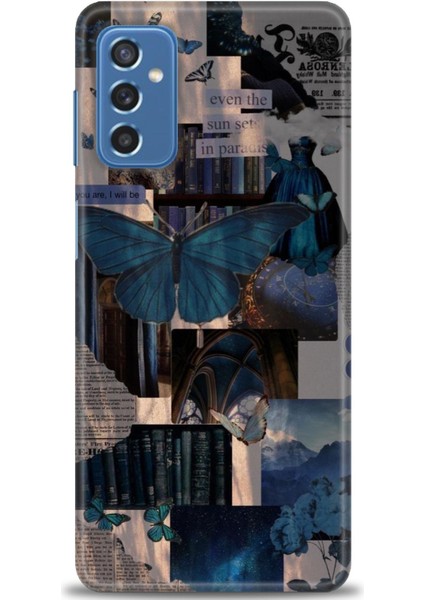 Samsung Galaxy M52 5g Hd Baskılı Kılıf + Seramik Tam Kaplayan Ekran Koruyucu 207