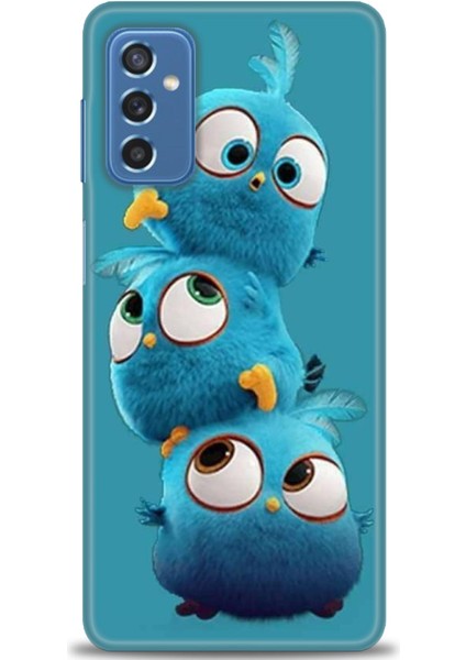 Samsung Galaxy M52 5g Hd Baskılı Kılıf + Seramik Tam Kaplayan Ekran Koruyucu 365