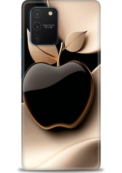 Samsung Galaxy S10 Lite Hd Baskılı Kılıf + Seramik Tam Kaplayan Ekran Koruyucu 350