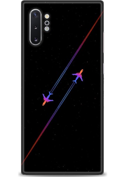 Samsung Galaxy Note 10 Plus Hd Baskılı Kılıf + Seramik Tam Kaplayan Ekran Koruyucu 390