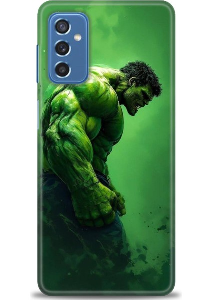 Samsung Galaxy M52 5g Hd Baskılı Kılıf + Seramik Tam Kaplayan Ekran Koruyucu 96