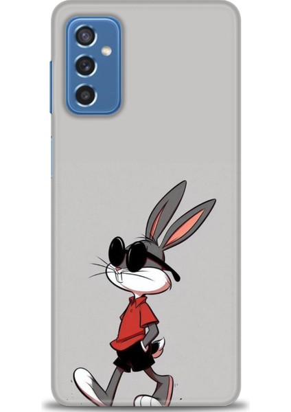 Samsung Galaxy M52 5g Hd Baskılı Kılıf + Seramik Tam Kaplayan Ekran Koruyucu 403