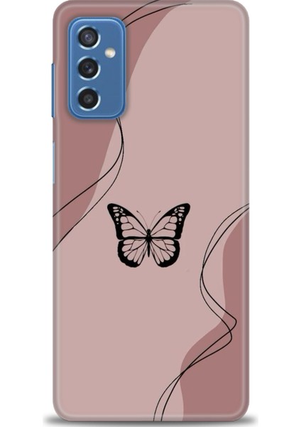 Samsung Galaxy M52 5g Hd Baskılı Kılıf + Seramik Tam Kaplayan Ekran Koruyucu 183