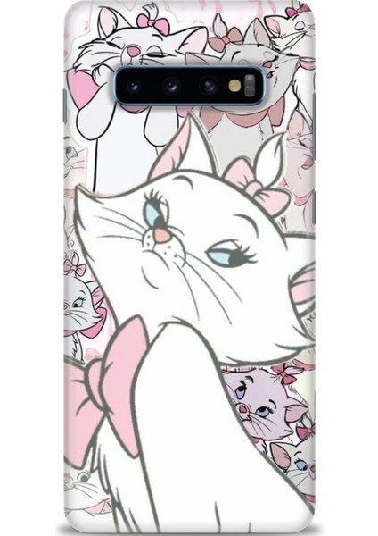 Samsung Galaxy S10 Plus Hd Baskılı Kılıf + Seramik Tam Kaplayan Ekran Koruyucu 216