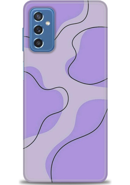 Samsung Galaxy M52 5g Hd Baskılı Kılıf + Seramik Tam Kaplayan Ekran Koruyucu 176