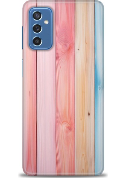 Samsung Galaxy M52 5g Hd Baskılı Kılıf + Seramik Tam Kaplayan Ekran Koruyucu 433