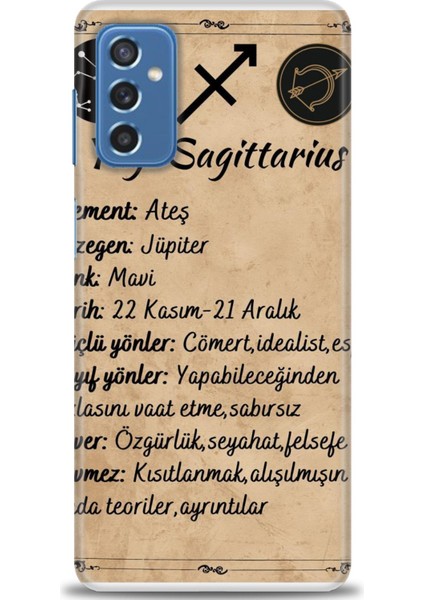 Samsung Galaxy M52 5g Hd Baskılı Kılıf + Seramik Tam Kaplayan Ekran Koruyucu 474