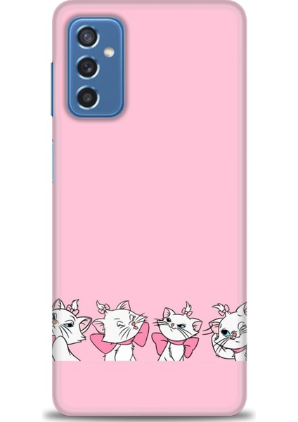 Samsung Galaxy M52 5g Hd Baskılı Kılıf + Seramik Tam Kaplayan Ekran Koruyucu 214