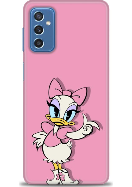 Samsung Galaxy M52 5g Hd Baskılı Kılıf + Seramik Tam Kaplayan Ekran Koruyucu 406