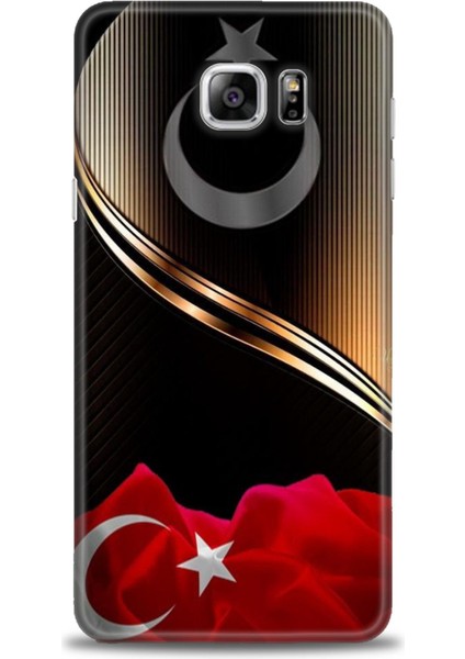 Samsung Galaxy Note 5 Hd Baskılı Kılıf + Seramik Tam Kaplayan Ekran Koruyucu 33