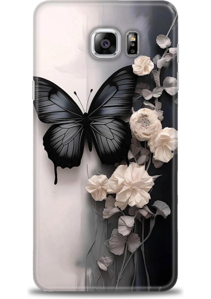 Samsung Galaxy Note 5 Hd Baskılı Kılıf + Seramik Tam Kaplayan Ekran Koruyucu 148