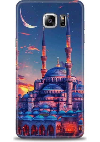 Samsung Galaxy Note 5 Hd Baskılı Kılıf + Seramik Tam Kaplayan Ekran Koruyucu 227