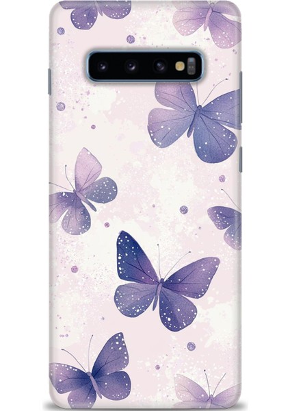 Samsung Galaxy S10 Plus Hd Baskılı Kılıf + Seramik Tam Kaplayan Ekran Koruyucu 291