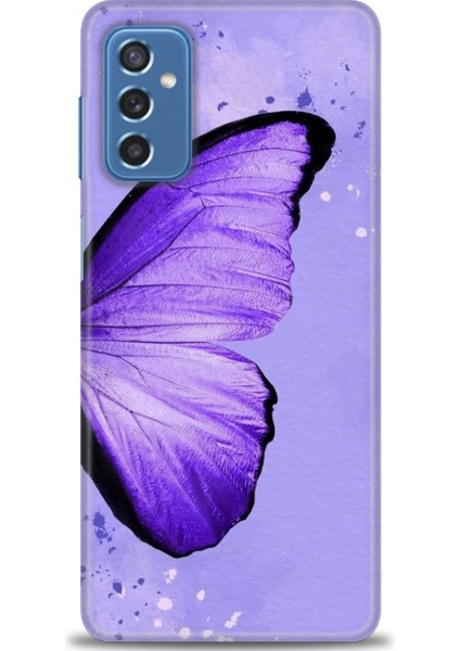Samsung Galaxy M52 5g Hd Baskılı Kılıf + Seramik Tam Kaplayan Ekran Koruyucu 299