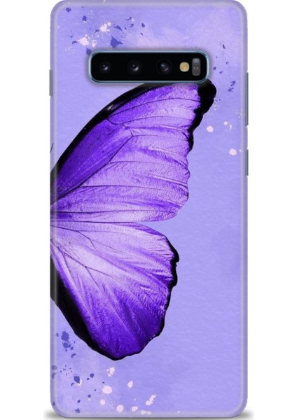 Samsung Galaxy S10 Plus Hd Baskılı Kılıf + Seramik Tam Kaplayan Ekran Koruyucu 299