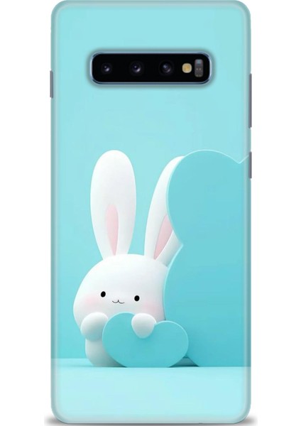 Samsung Galaxy S10 Plus Hd Baskılı Kılıf + Seramik Tam Kaplayan Ekran Koruyucu 73