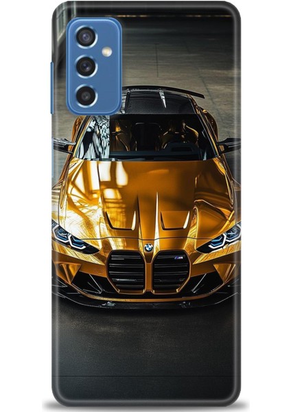 Samsung Galaxy M52 5g Hd Baskılı Kılıf + Seramik Tam Kaplayan Ekran Koruyucu 489