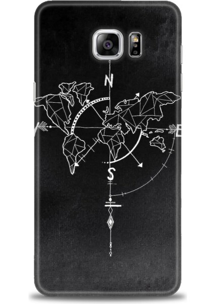 Samsung Galaxy Note 5 Hd Baskılı Kılıf + Seramik Tam Kaplayan Ekran Koruyucu 87
