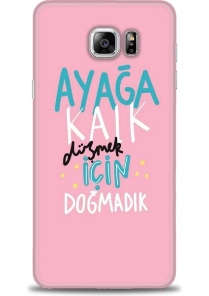 Samsung Galaxy Note 5 Hd Baskılı Kılıf + Seramik Tam Kaplayan Ekran Koruyucu 161
