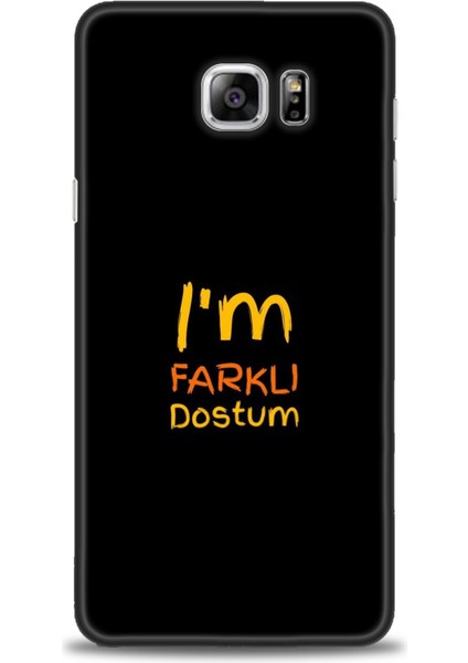 Samsung Galaxy Note 5 Hd Baskılı Kılıf + Seramik Tam Kaplayan Ekran Koruyucu 399