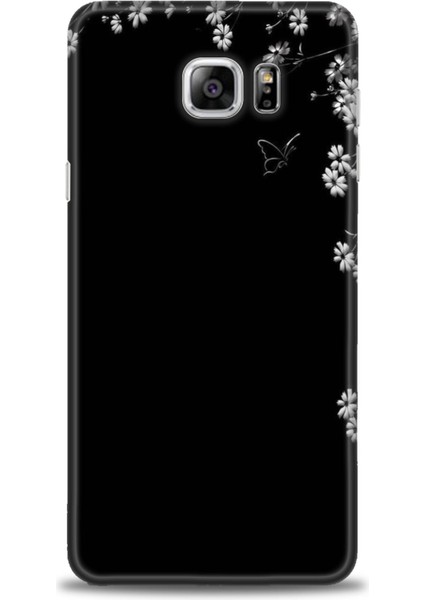 Samsung Galaxy Note 5 Hd Baskılı Kılıf + Seramik Tam Kaplayan Ekran Koruyucu 140