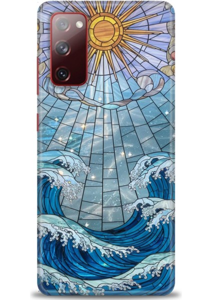 Samsung Galaxy S20 Fe Hd Baskılı Kılıf + Seramik Tam Kaplayan Ekran Koruyucu 336