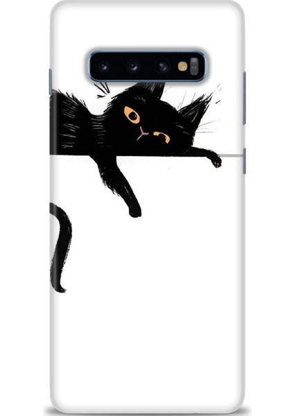 Samsung Galaxy S10 Plus Hd Baskılı Kılıf + Seramik Tam Kaplayan Ekran Koruyucu 63