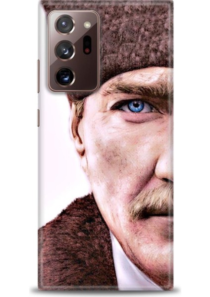 Samsung Galaxy Note 20 Ultra Hd Baskılı Kılıf + Seramik Tam Kaplayan Ekran Koruyucu 29
