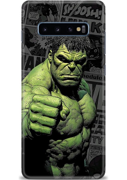 Samsung Galaxy S10 Plus Hd Baskılı Kılıf + Seramik Tam Kaplayan Ekran Koruyucu 97