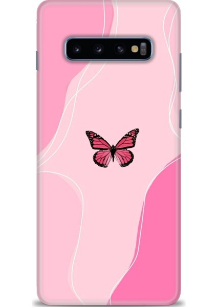 Samsung Galaxy S10 Plus Hd Baskılı Kılıf + Seramik Tam Kaplayan Ekran Koruyucu 181