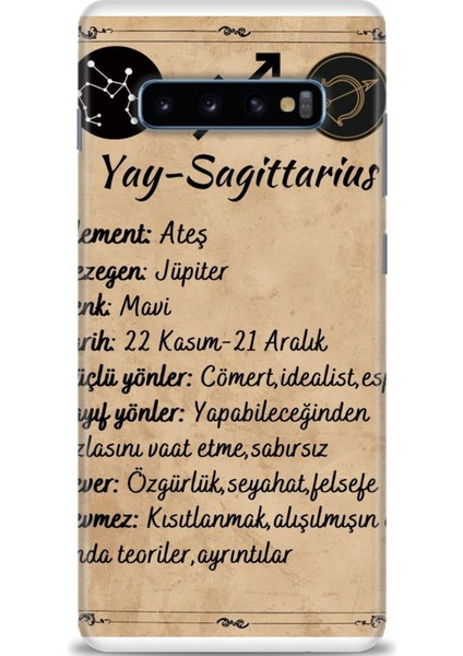 Samsung Galaxy S10 Plus Hd Baskılı Kılıf + Seramik Tam Kaplayan Ekran Koruyucu 474