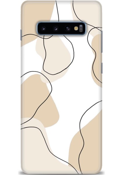 Samsung Galaxy S10 Plus Hd Baskılı Kılıf + Seramik Tam Kaplayan Ekran Koruyucu 179