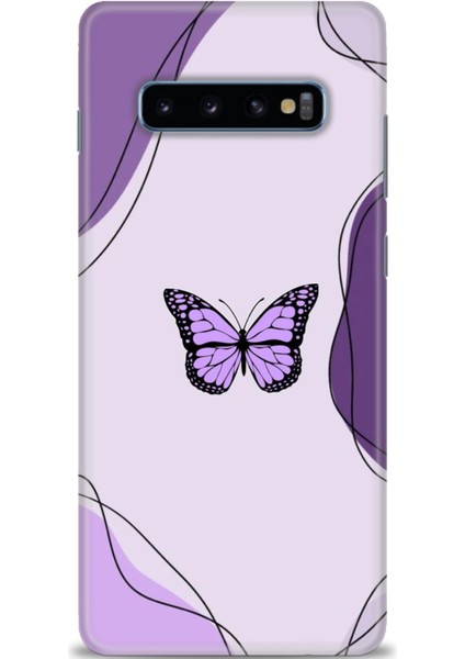Samsung Galaxy S10 Plus Hd Baskılı Kılıf + Seramik Tam Kaplayan Ekran Koruyucu 182