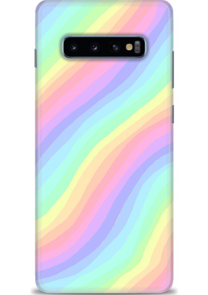 Samsung Galaxy S10 Plus Hd Baskılı Kılıf + Seramik Tam Kaplayan Ekran Koruyucu 427