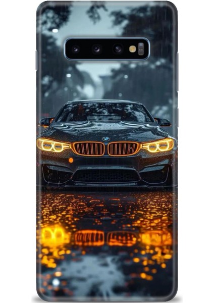 Samsung Galaxy S10 Plus Hd Baskılı Kılıf + Seramik Tam Kaplayan Ekran Koruyucu 488