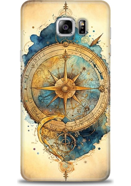 Samsung Galaxy Note 5 Hd Baskılı Kılıf + Seramik Tam Kaplayan Ekran Koruyucu 89