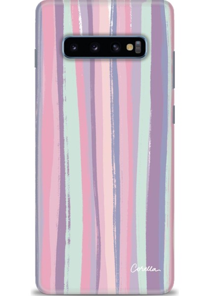 Samsung Galaxy S10 Plus Hd Baskılı Kılıf + Seramik Tam Kaplayan Ekran Koruyucu 426