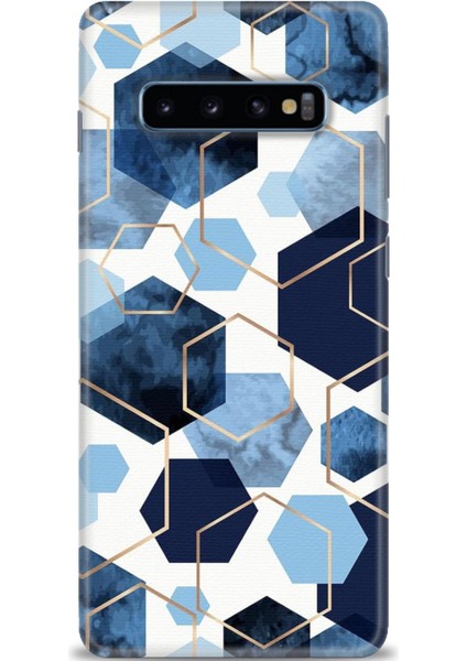 Samsung Galaxy S10 Plus Hd Baskılı Kılıf + Seramik Tam Kaplayan Ekran Koruyucu 324
