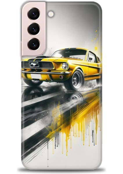 Samsung Galaxy S22 Plus Hd Baskılı Kılıf + Seramik Tam Kaplayan Ekran Koruyucu 108