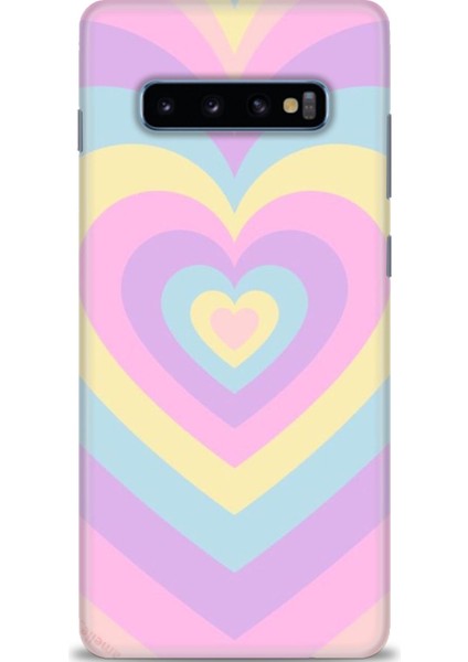 Samsung Galaxy S10 Plus Hd Baskılı Kılıf + Seramik Tam Kaplayan Ekran Koruyucu 198