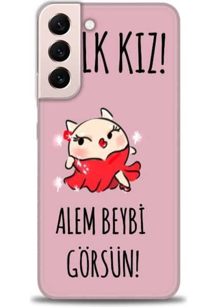 Samsung Galaxy S22 Plus Hd Baskılı Kılıf + Seramik Tam Kaplayan Ekran Koruyucu 165