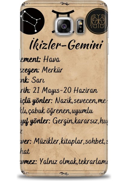 Samsung Galaxy Note 5 Hd Baskılı Kılıf + Seramik Tam Kaplayan Ekran Koruyucu 471