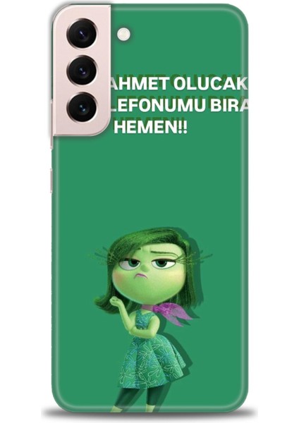 Samsung Galaxy S22 Plus Hd Baskılı Kılıf + Seramik Tam Kaplayan Ekran Koruyucu 154