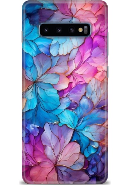 Samsung Galaxy S10 Plus Hd Baskılı Kılıf + Seramik Tam Kaplayan Ekran Koruyucu 325
