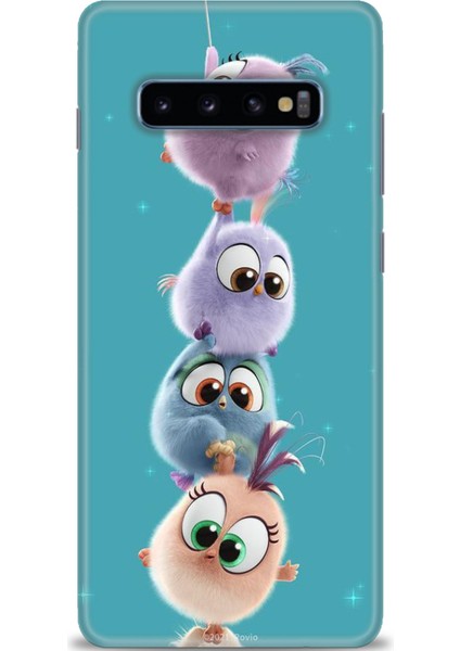 Samsung Galaxy S10 Plus Hd Baskılı Kılıf + Seramik Tam Kaplayan Ekran Koruyucu 368