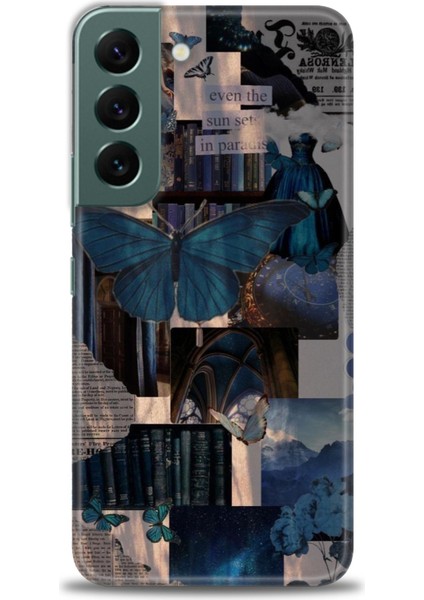 Samsung Galaxy S22 Hd Baskılı Kılıf + Seramik Tam Kaplayan Ekran Koruyucu 207