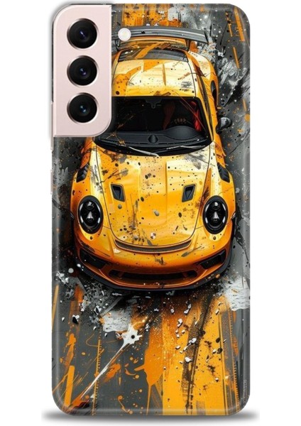 Samsung Galaxy S22 Plus Hd Baskılı Kılıf + Seramik Tam Kaplayan Ekran Koruyucu 104
