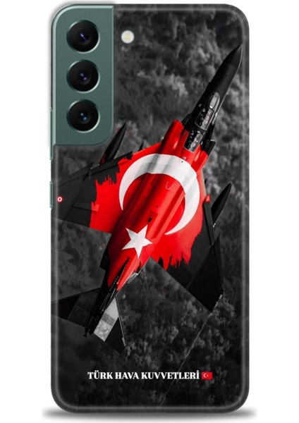 Samsung Galaxy S22 Hd Baskılı Kılıf + Seramik Tam Kaplayan Ekran Koruyucu 37