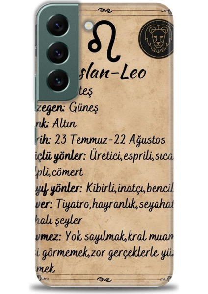 Samsung Galaxy S22 Hd Baskılı Kılıf + Seramik Tam Kaplayan Ekran Koruyucu 475